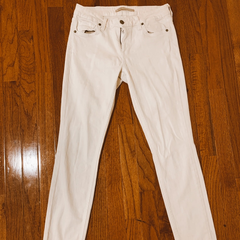 VINCE. white skinny jeans